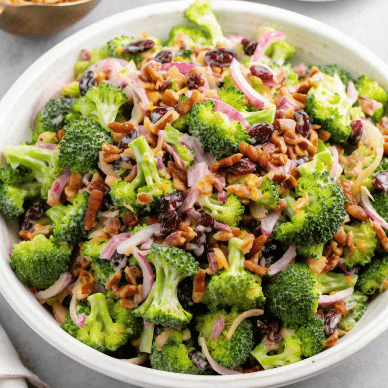 The Perfect Side Dish: Broccoli Salad