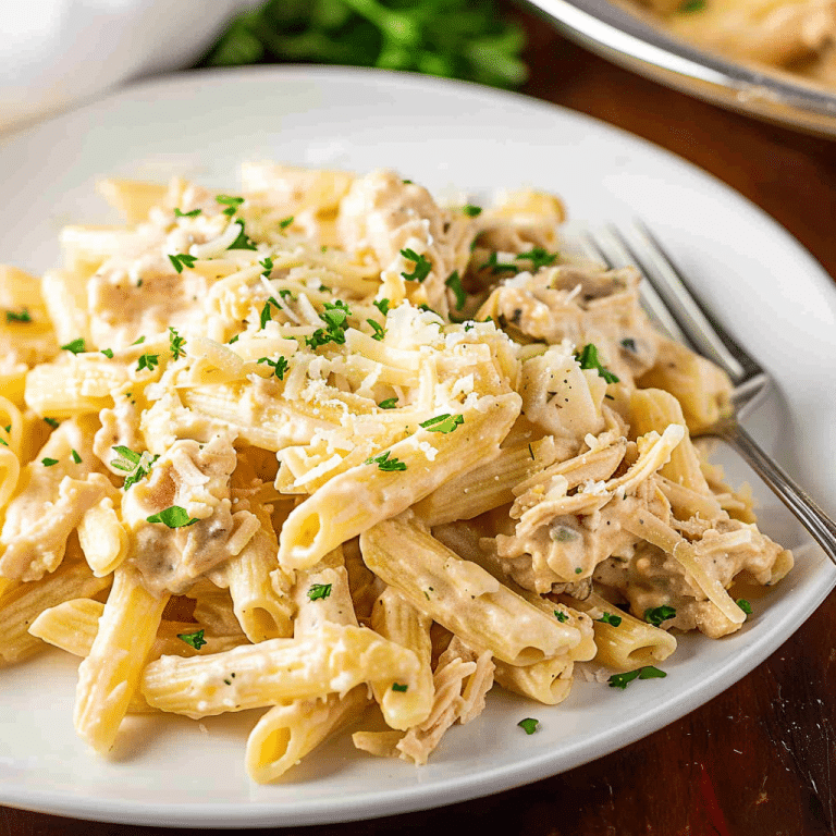 How to Make Slow Cooker Olive Garden Chicken Pasta