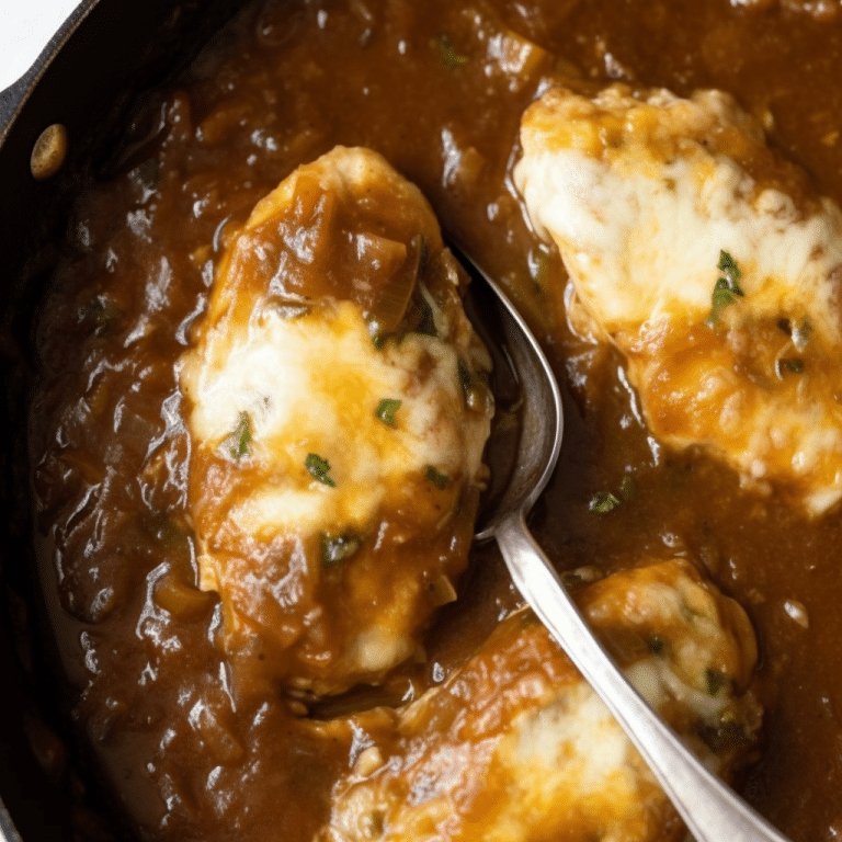 Easy French Onion Chicken Recipe