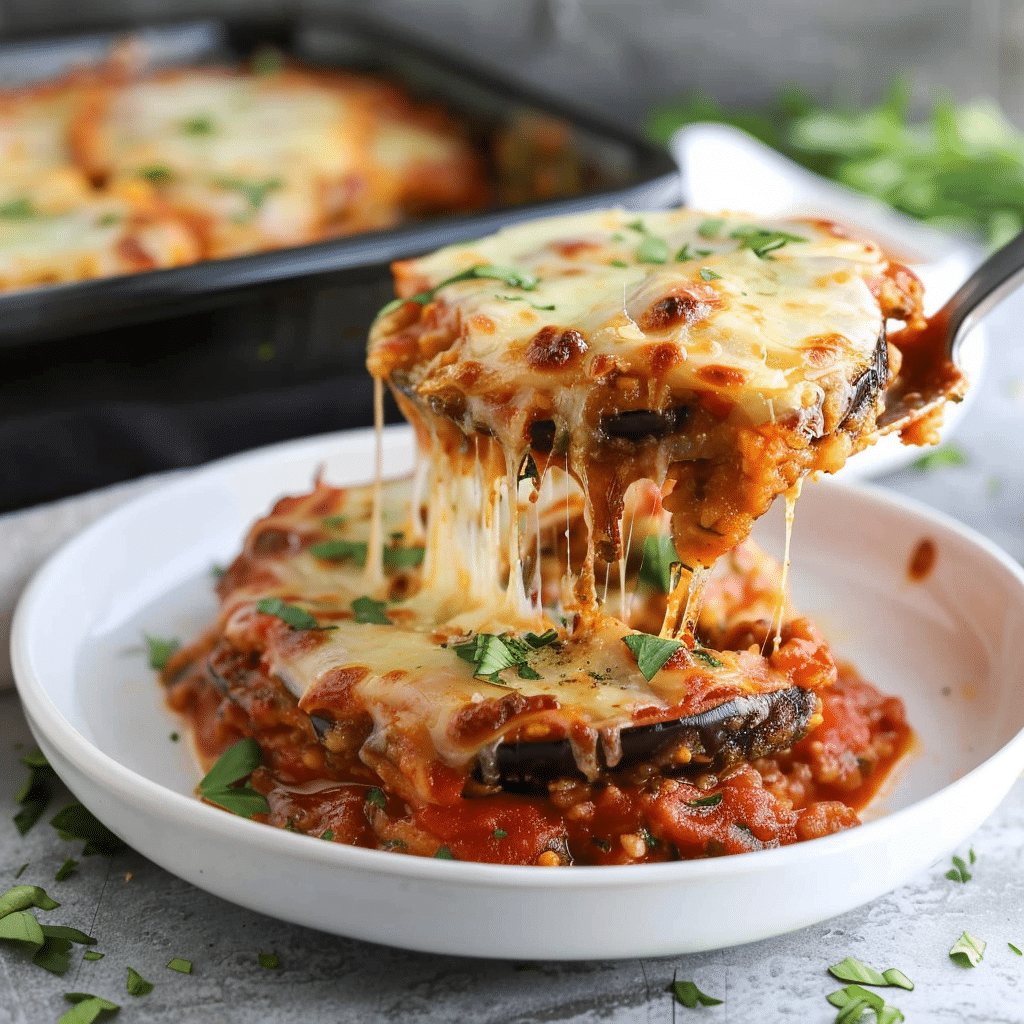 Baked Eggplant Parmesan