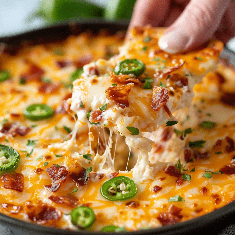 Quick and Delicious Jalapeño Popper Dip Recipe