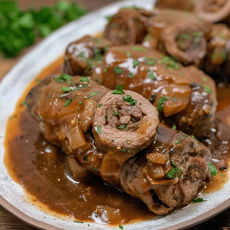 How to Make German Beef Rouladen