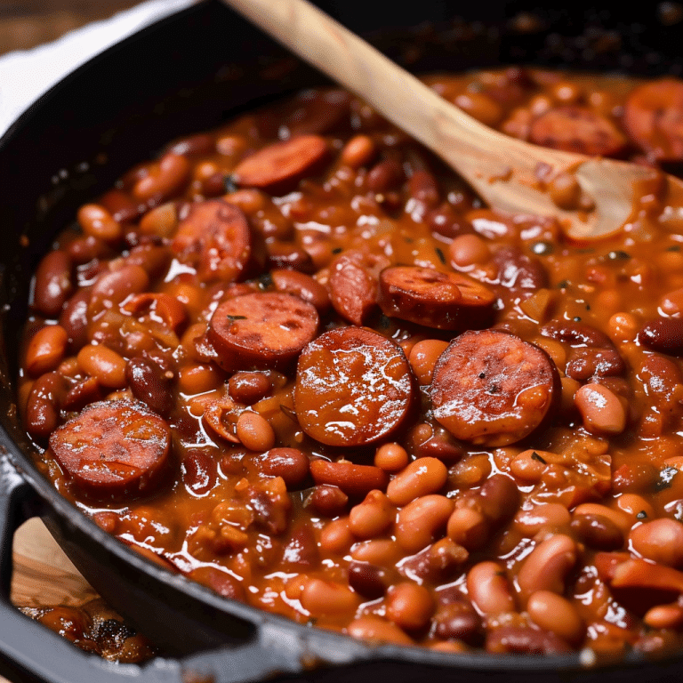 Kielbasa Baked Beans