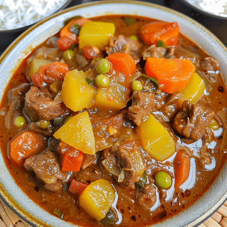 Cooking Mechado A Filipino Beef Stew