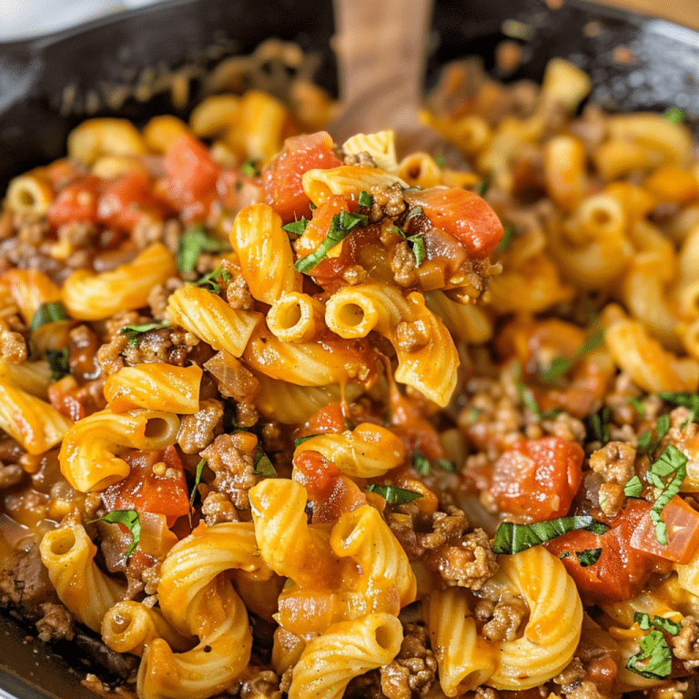 Easy Overnight Taco Pasta Recipe