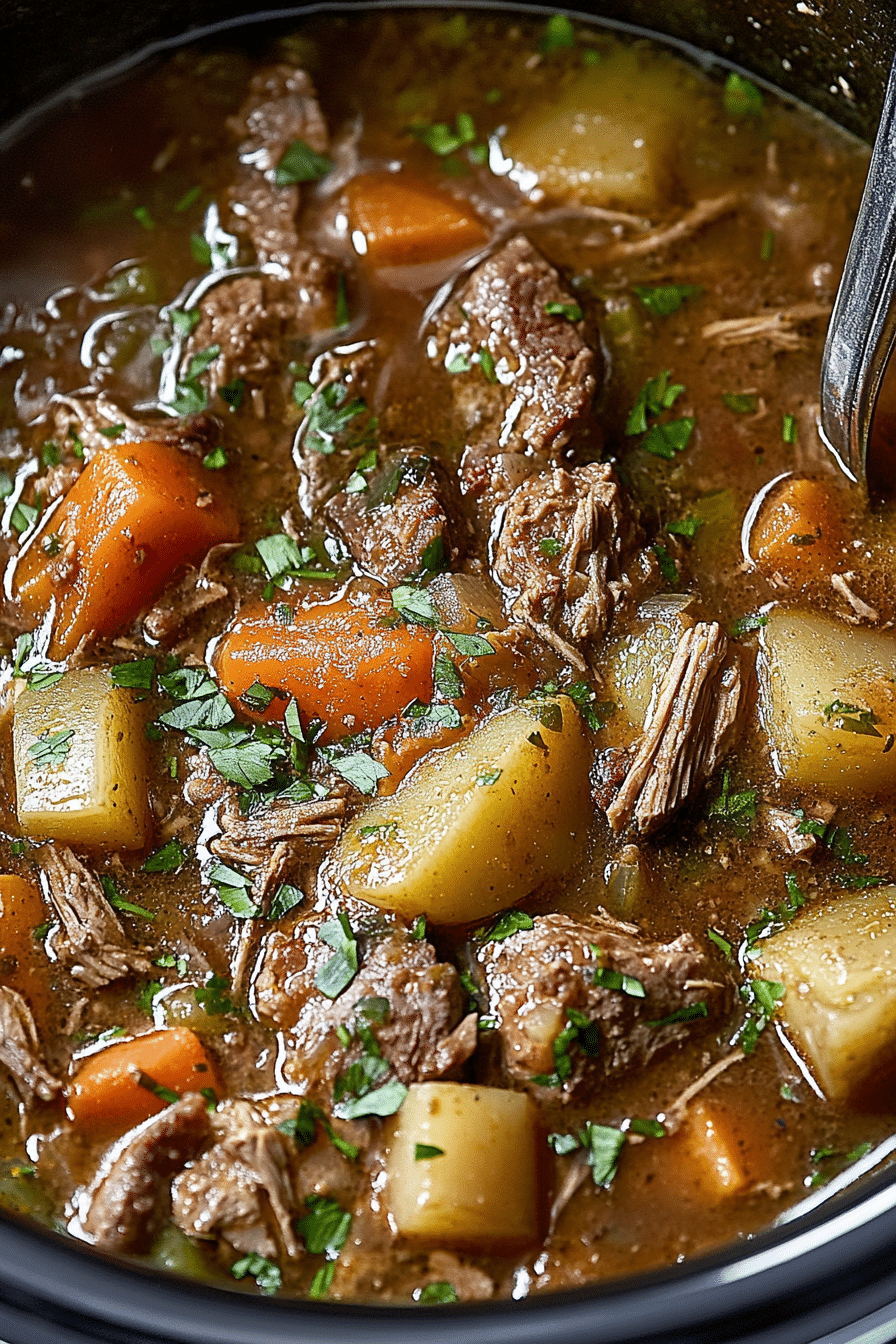 Slow Cooker Beef Stew