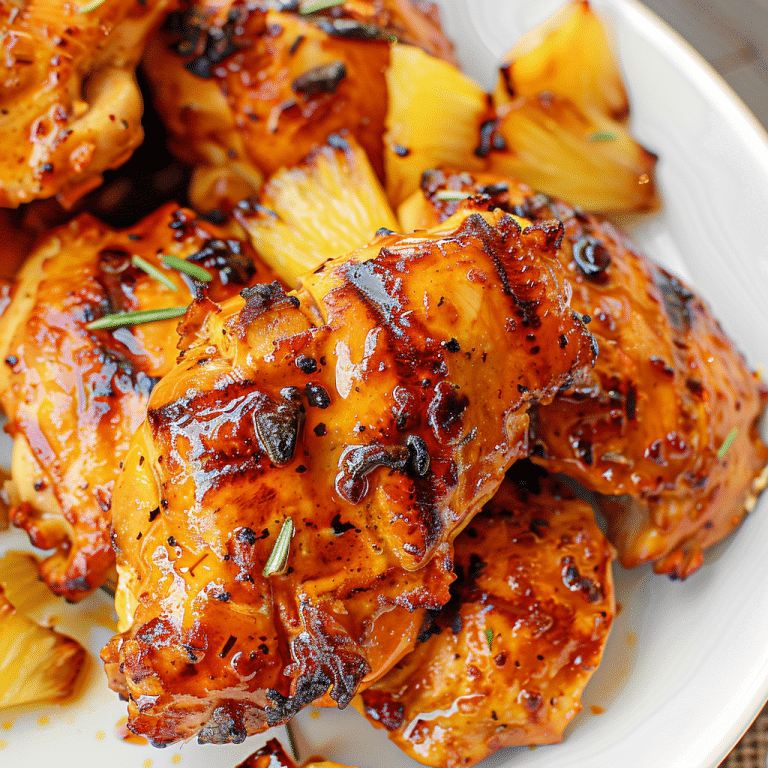 How to Make Whiskey Pineapple Chicken