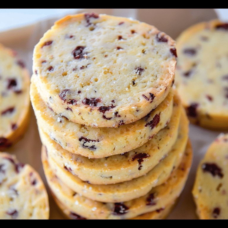 How to Make Cranberry Orange Shortbread Cookies