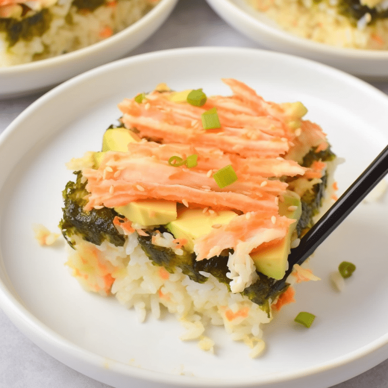 How to Make Delicious Sushi Bake at Home