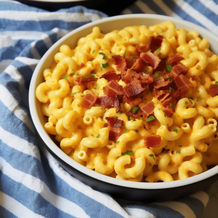 Bacon Macaroni Cheese: A Crowd-Pleasing Dish