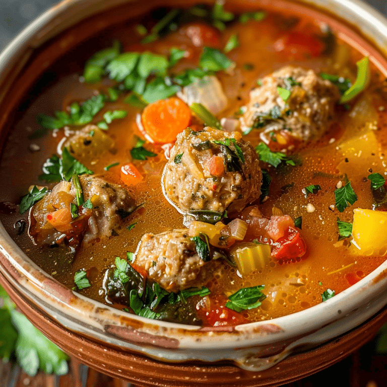 Albondigas Soup A Delicious Homemade Recipe