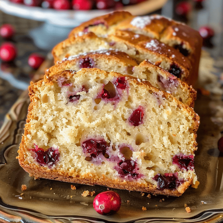 Easy Recipe for Delicious Cranberry Orange Bread