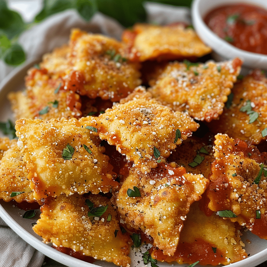 Crispy Toasted Ravioli