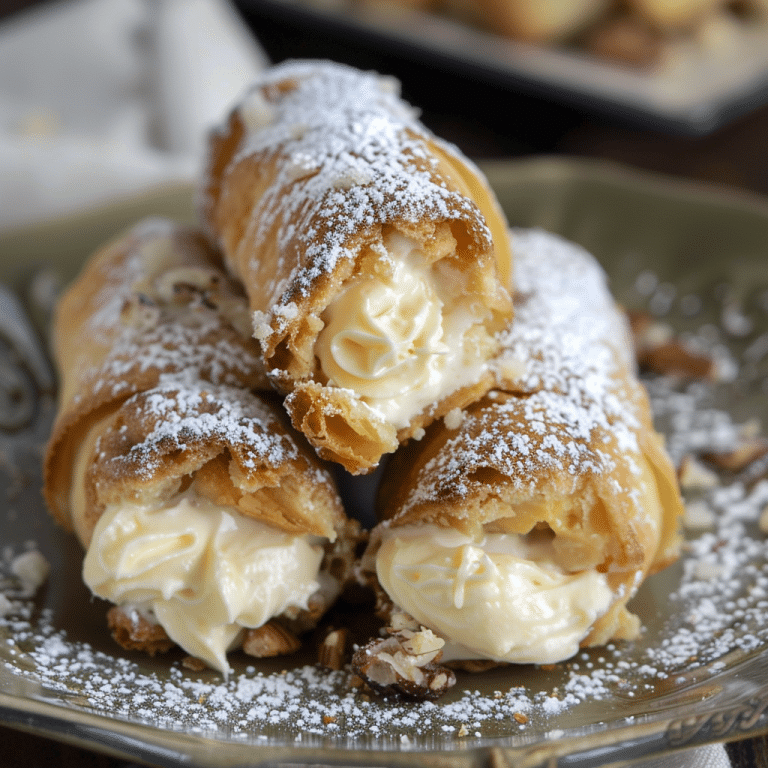 How to Make Italian Cream Stuffed Cannoncini