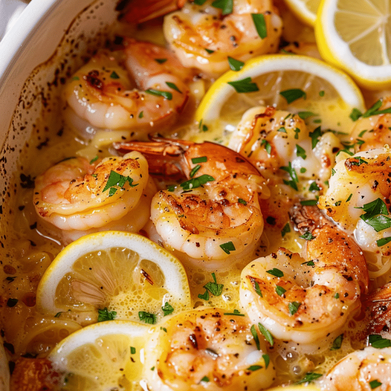 Baking Lemon Butter Shrimp: A Step-by-Step Guide