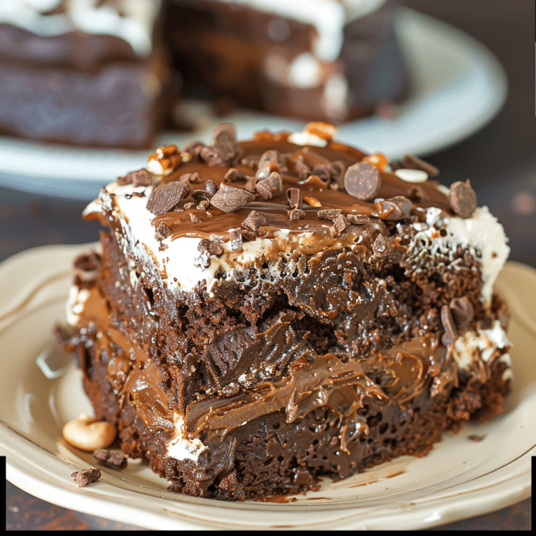 Mississippi Mud Cake