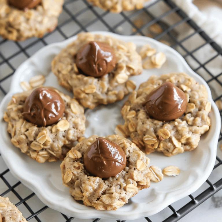 Oatmeal Kiss Cookies