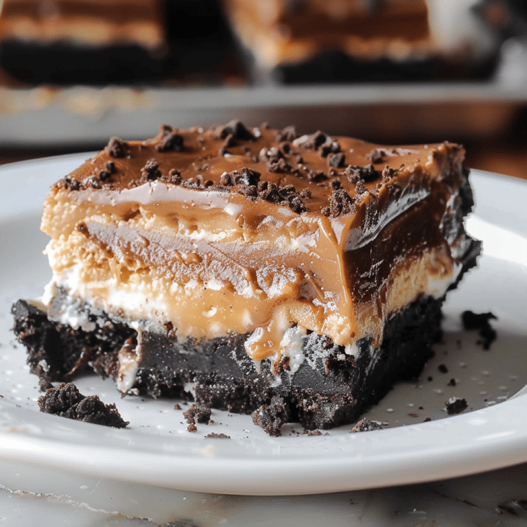 Quick and Delicious Peanut Butter Oreo Dessert