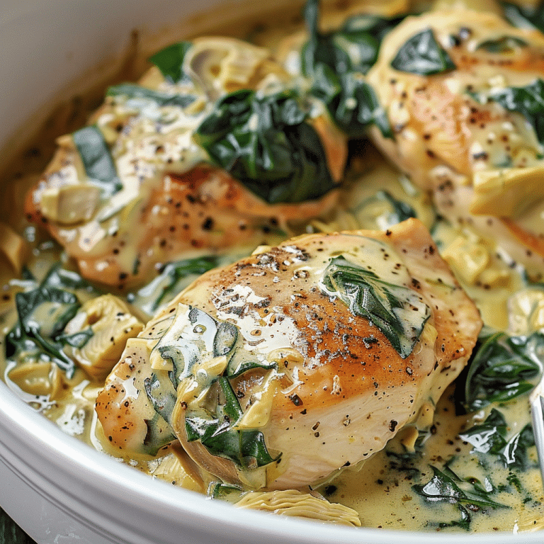 Cooking Slow Cooker Spinach Artichoke Chicken