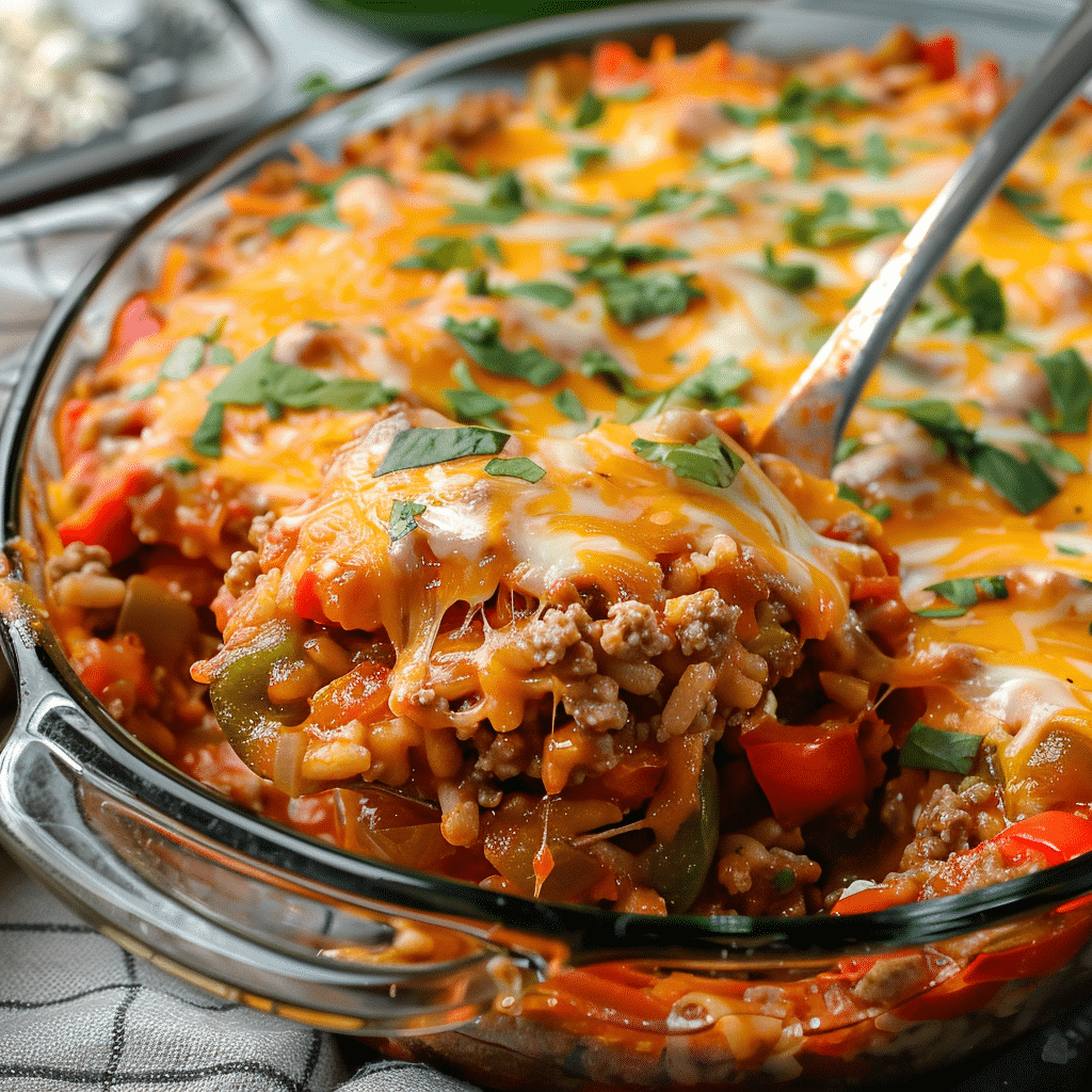 Stuffed Pepper Casserole