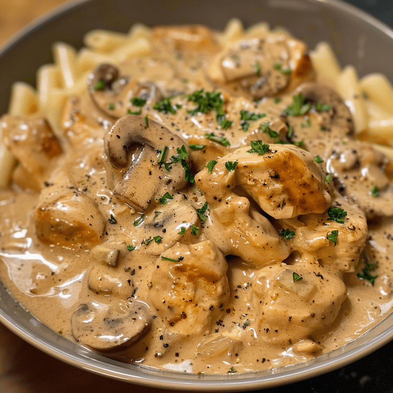 Chicken Stroganoff