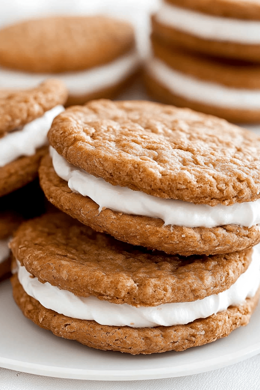 Homemade Oatmeal Cream Pies