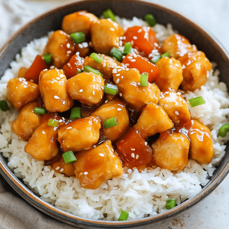 Sweet and Sour Chicken Recipe