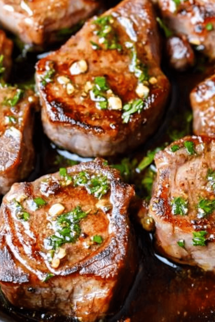 Lamb Loin Chops With Cilantro Sauce