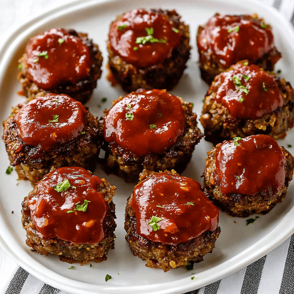 Mini Meatloaf Muffins