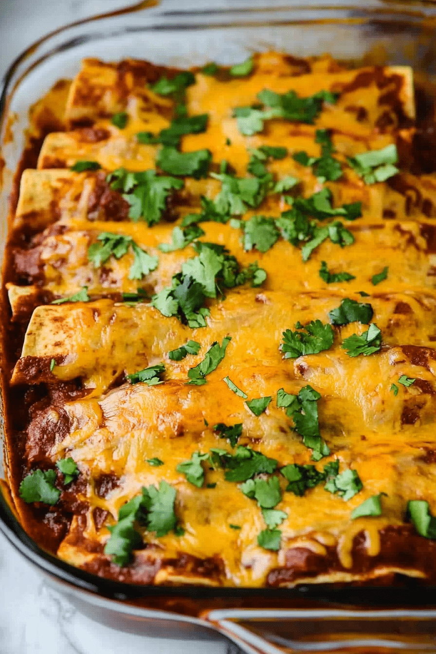 Beef Enchilada Casserole