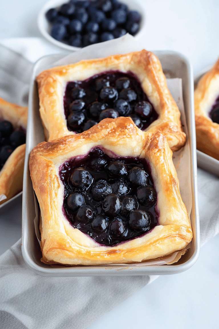 Blueberry Cheese Danish