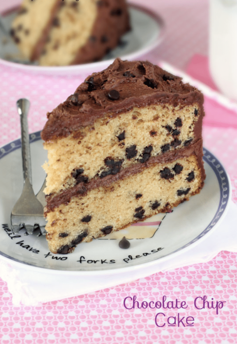 Chocolate Chip Layer Cake