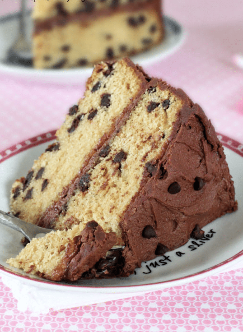 Chocolate Chip Layer Cake