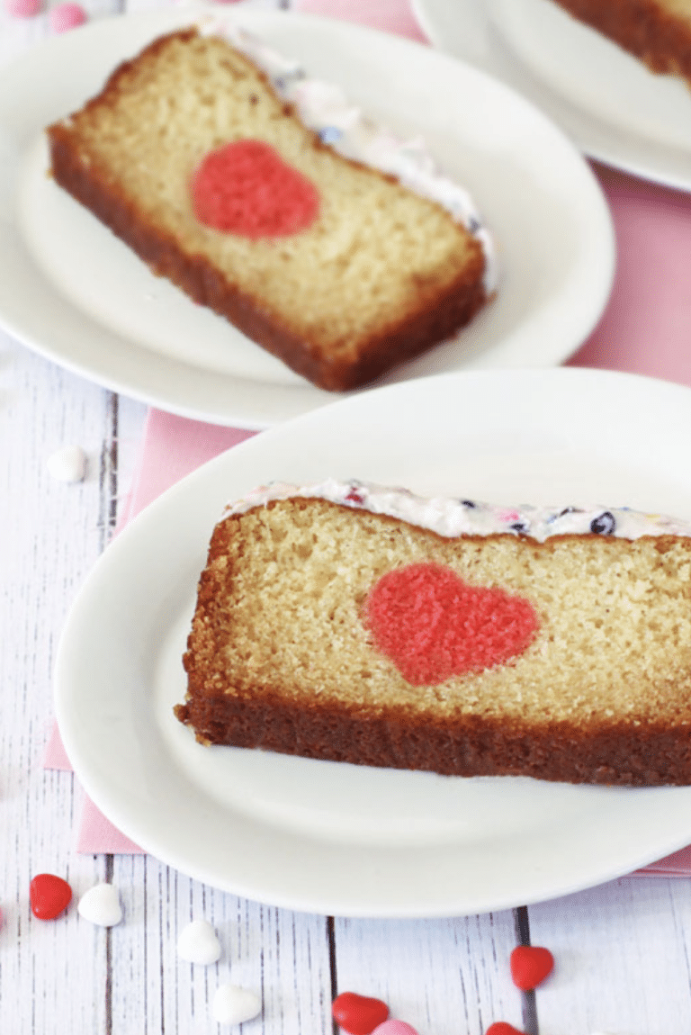 Say I Love You with a Surprise Heart Cake