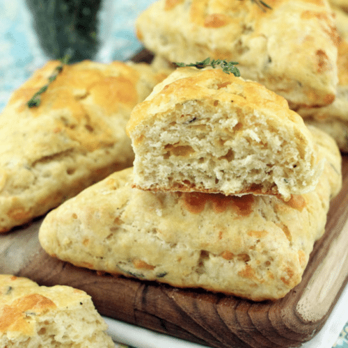 Savory Cheddar Herb Scones