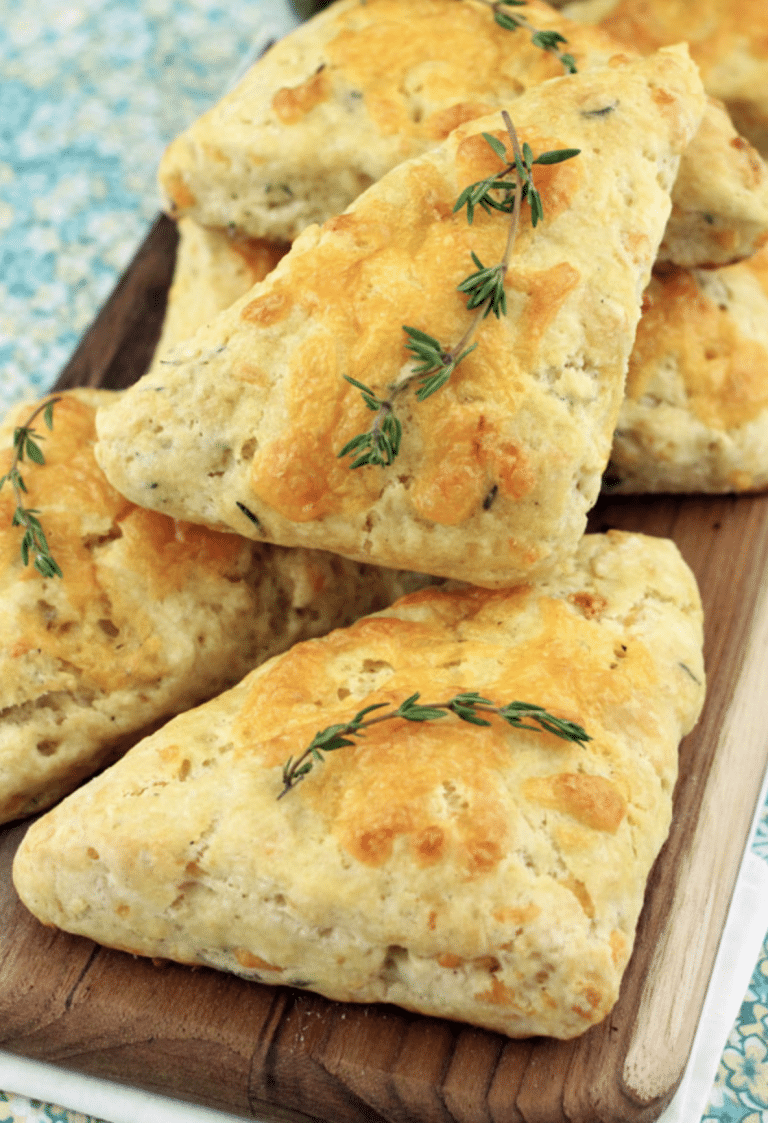 Savory Cheddar Herb Scones