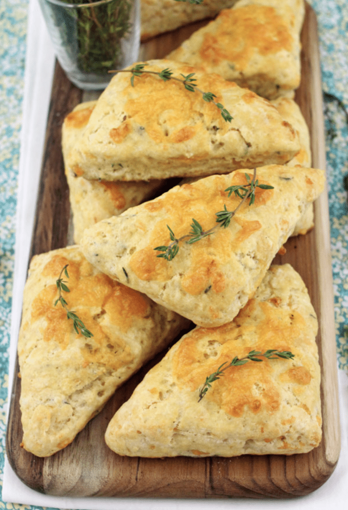 Savory Cheddar Herb Scones