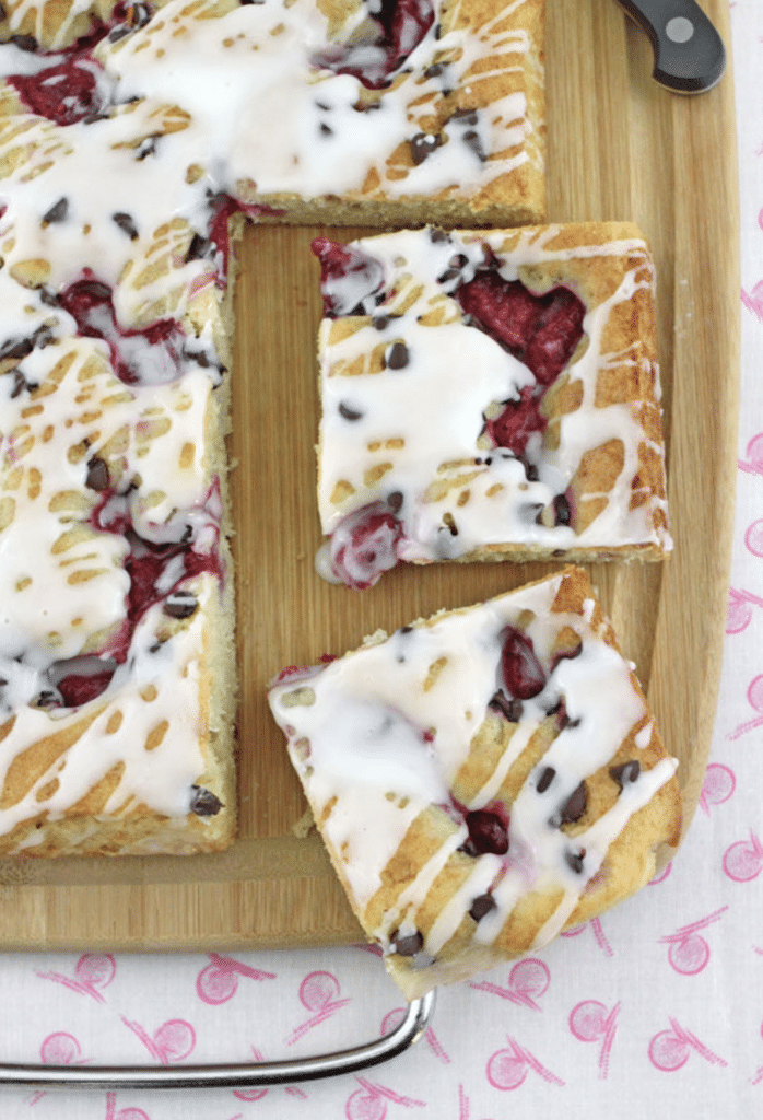 Raspberry Cream Cheese Coffee Cake