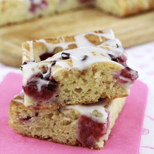 Raspberry Cream Cheese Coffee Cake