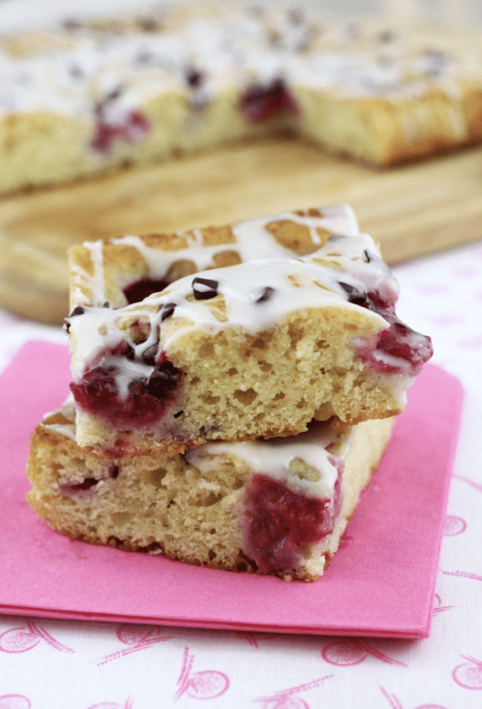 Raspberry Cream Cheese Coffee Cake