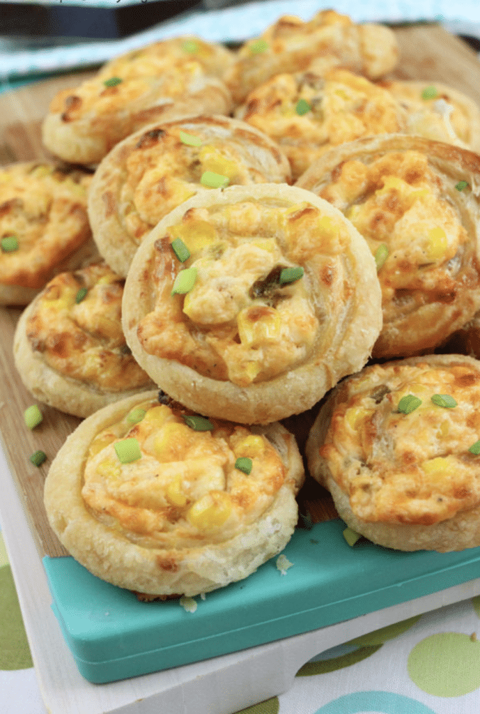 Easy Jalapeño Cream Cheese Puff Pastry Roll-ups