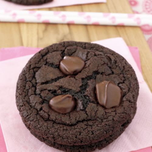 Double Chocolate Chunk Cookies