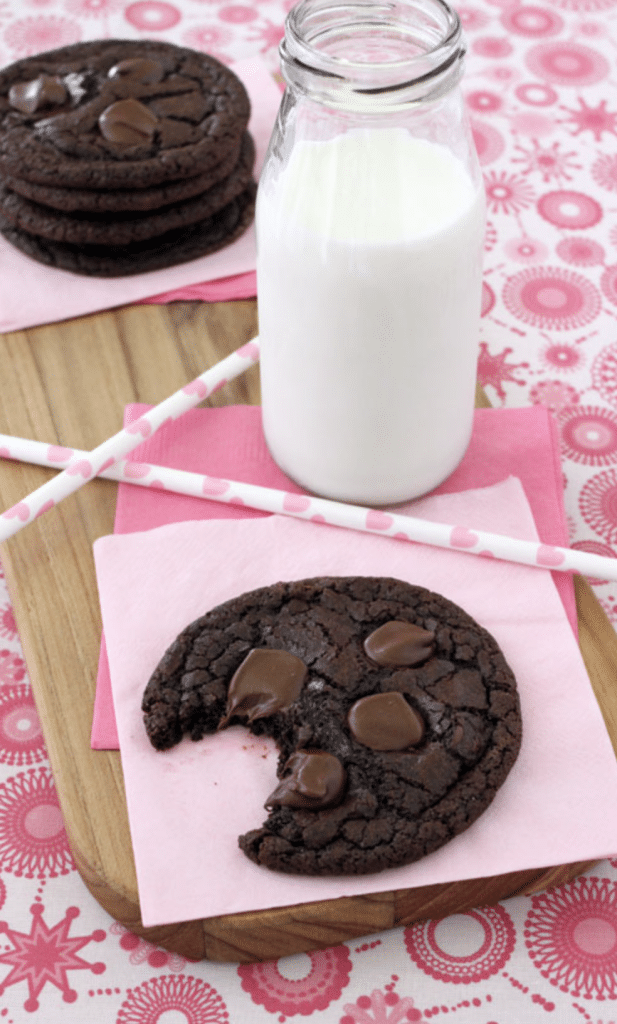 Double Chocolate Chunk Cookies