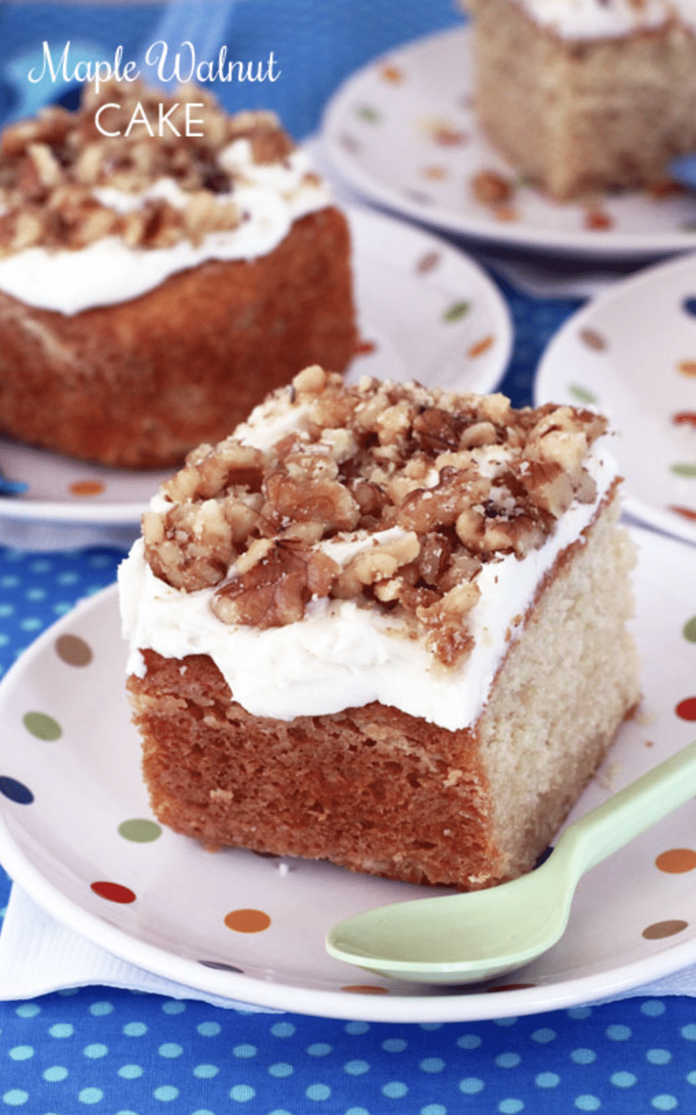 Maple Walnut Cake