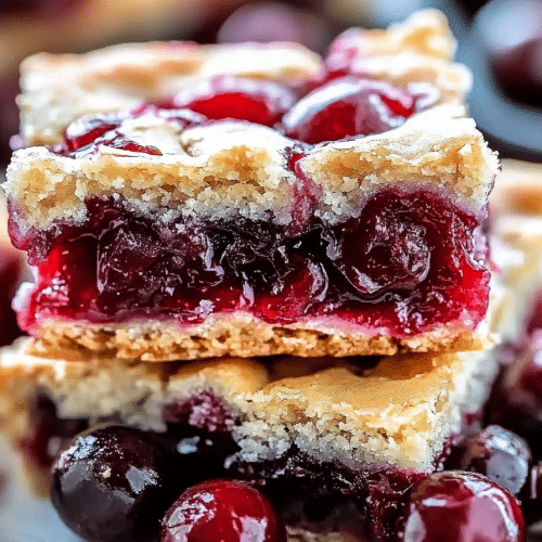 Christmas Cherry Bars