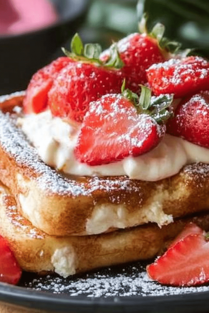 Cream Cheese French Toast 