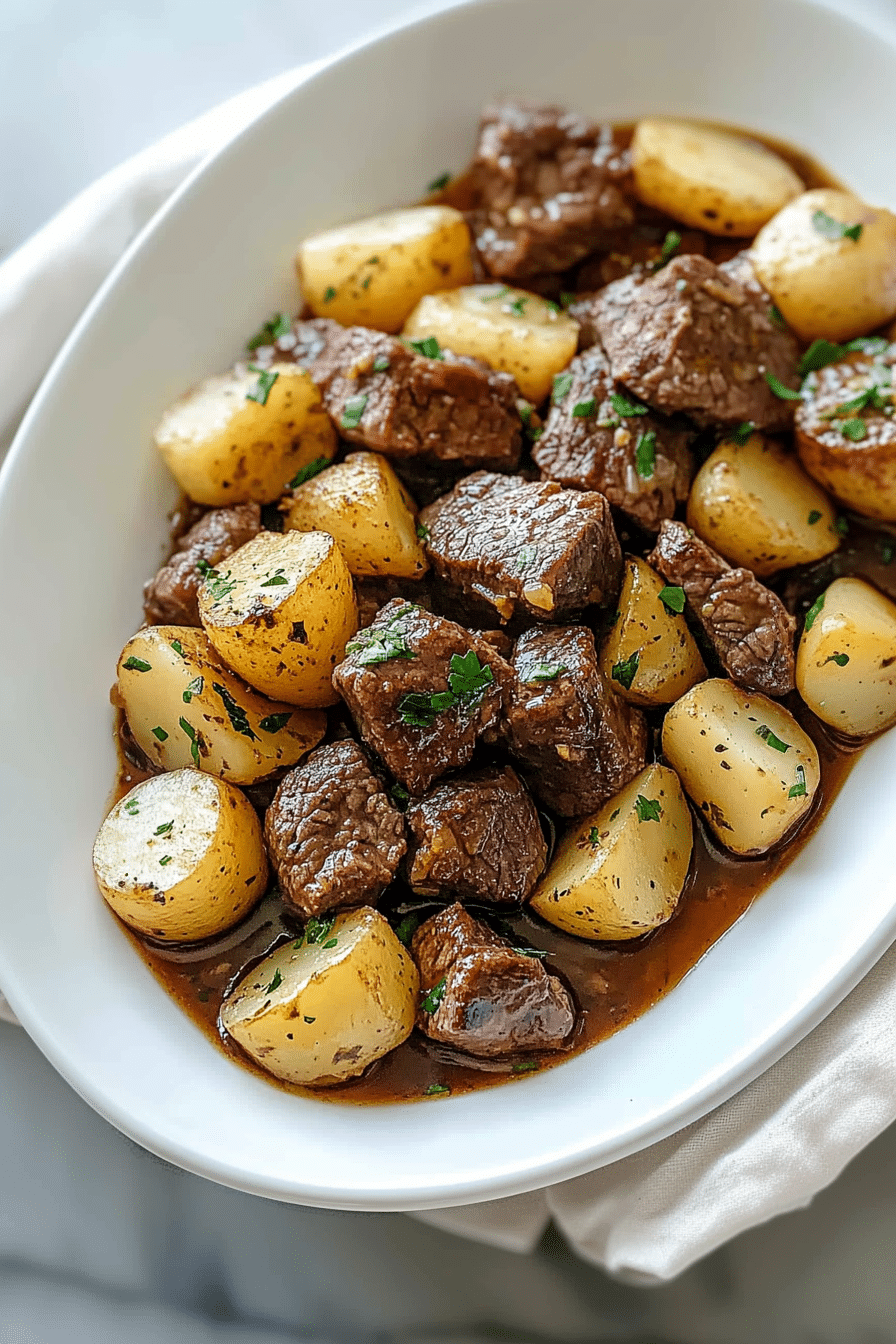 Crockpot Steak and Potatoes