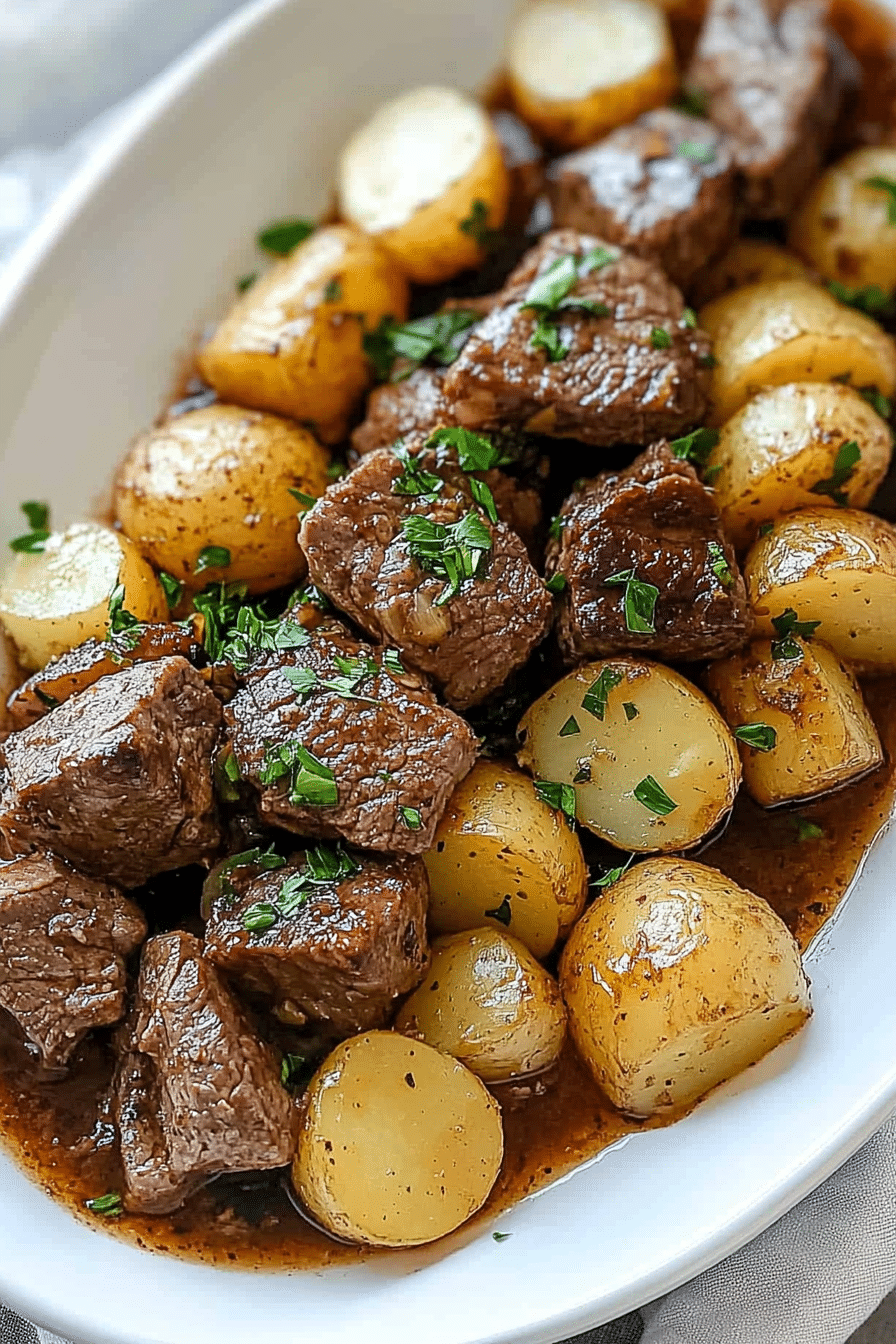 Crockpot Steak and Potatoes