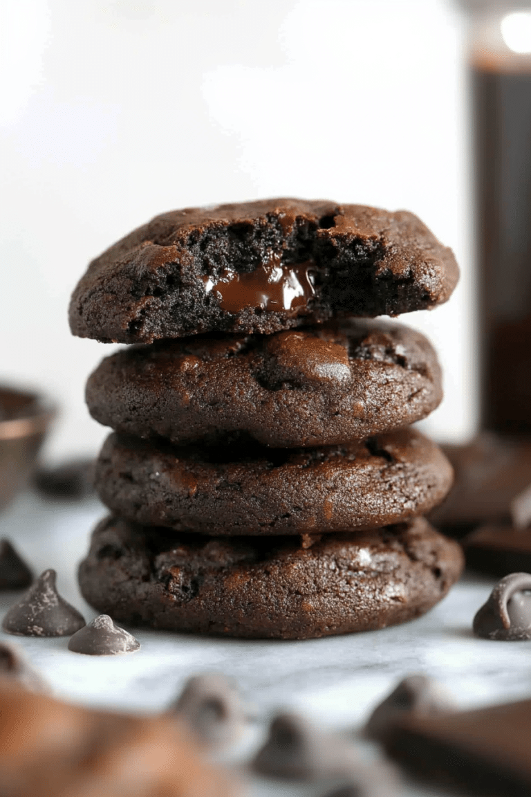 Dark Chocolate Cookies