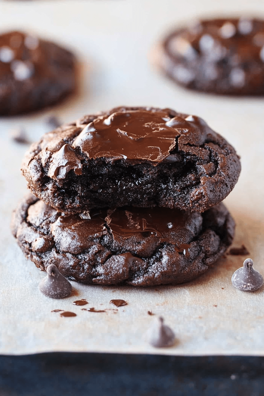 Dark Chocolate Cookies